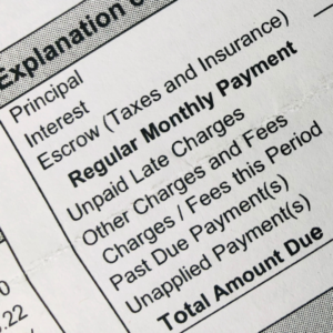 mortgage statement printing