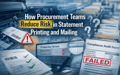 How Procurement Teams Control Statement Printing Risk
